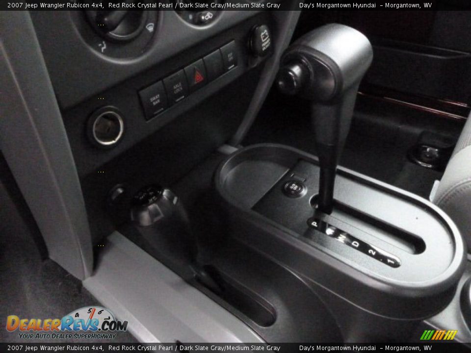 2007 Jeep Wrangler Rubicon 4x4 Red Rock Crystal Pearl / Dark Slate Gray/Medium Slate Gray Photo #28