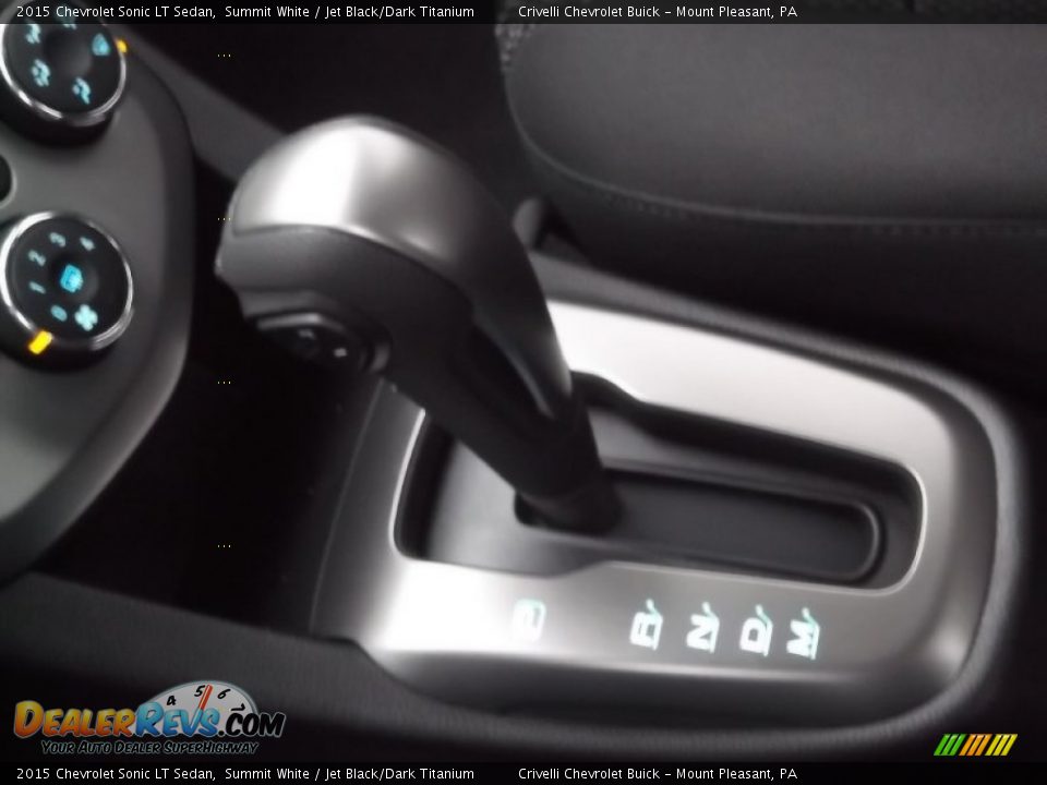 2015 Chevrolet Sonic LT Sedan Summit White / Jet Black/Dark Titanium Photo #14