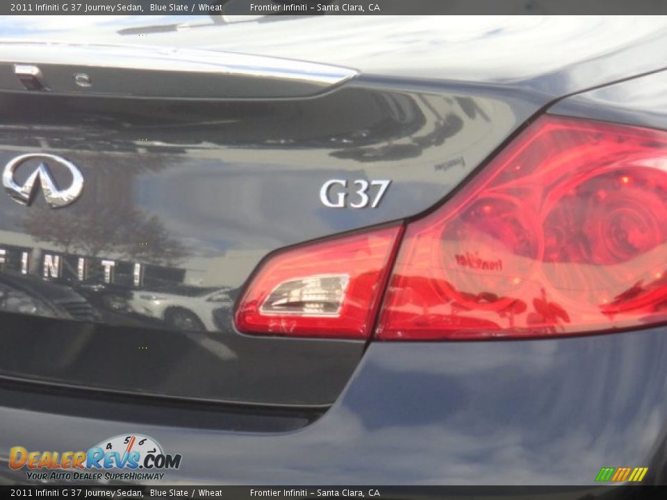 2011 Infiniti G 37 Journey Sedan Blue Slate / Wheat Photo #6