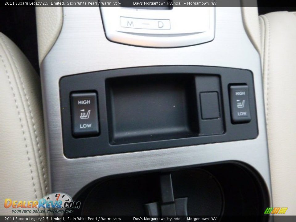 2011 Subaru Legacy 2.5i Limited Satin White Pearl / Warm Ivory Photo #31