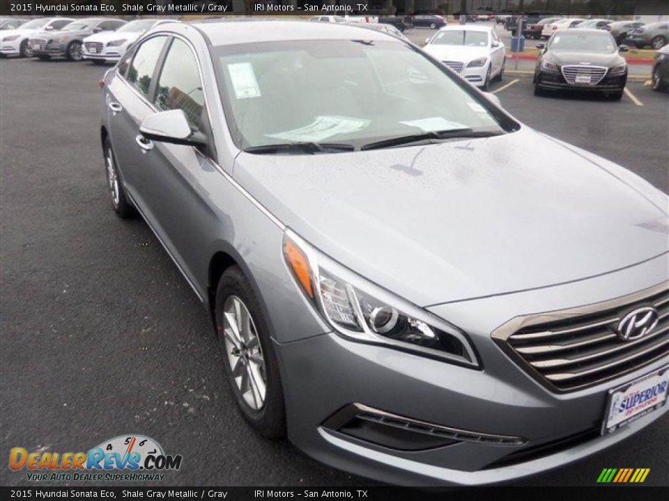 2015 Hyundai Sonata Eco Shale Gray Metallic / Gray Photo #1