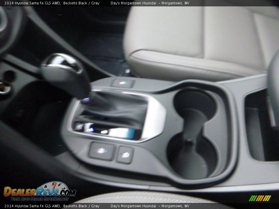 2014 Hyundai Santa Fe GLS AWD Becketts Black / Gray Photo #16