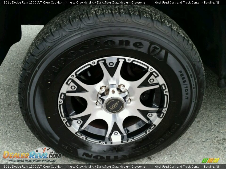 2011 Dodge Ram 1500 SLT Crew Cab 4x4 Mineral Gray Metallic / Dark Slate Gray/Medium Graystone Photo #3