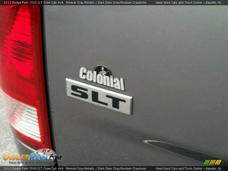 2011 Dodge Ram 1500 SLT Crew Cab 4x4 Mineral Gray Metallic / Dark Slate Gray/Medium Graystone Photo #16