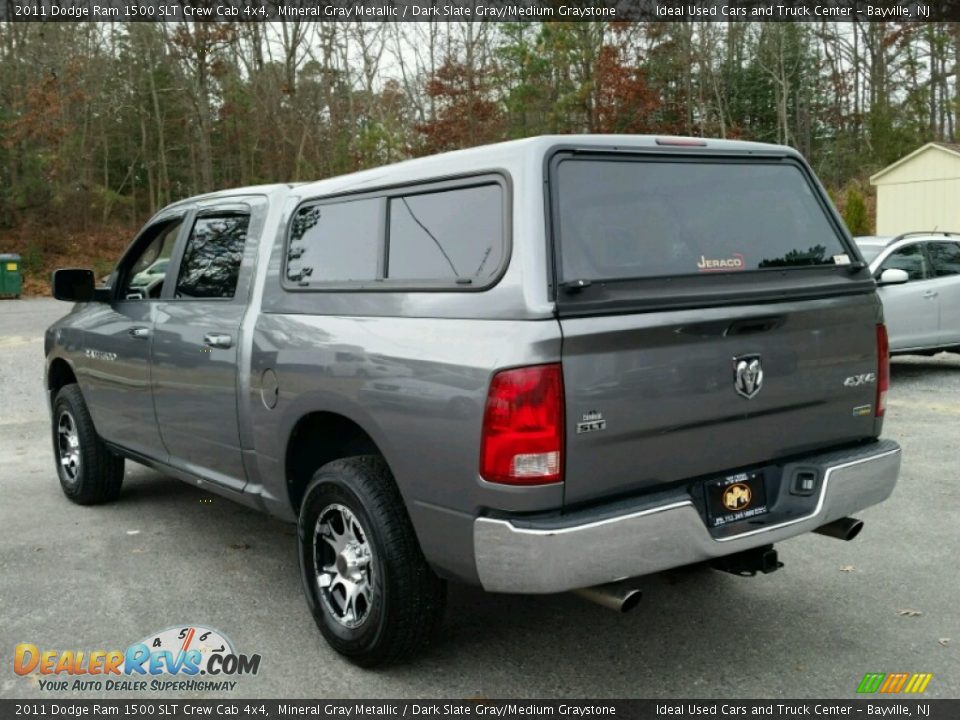 2011 Dodge Ram 1500 SLT Crew Cab 4x4 Mineral Gray Metallic / Dark Slate Gray/Medium Graystone Photo #18