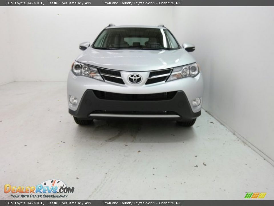 2015 Toyota RAV4 XLE Classic Silver Metallic / Ash Photo #5