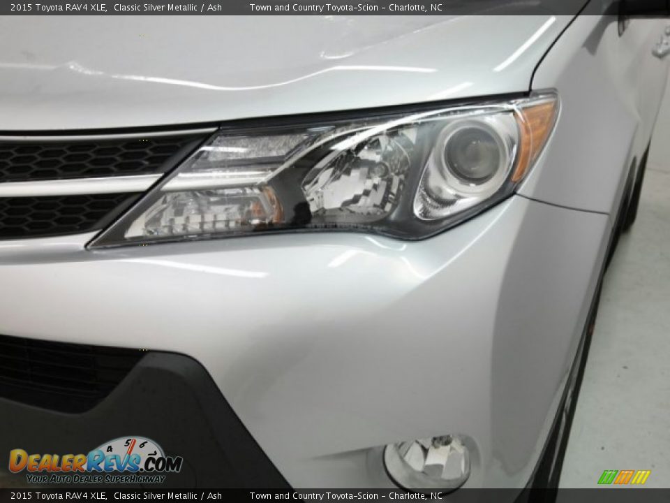 2015 Toyota RAV4 XLE Classic Silver Metallic / Ash Photo #7
