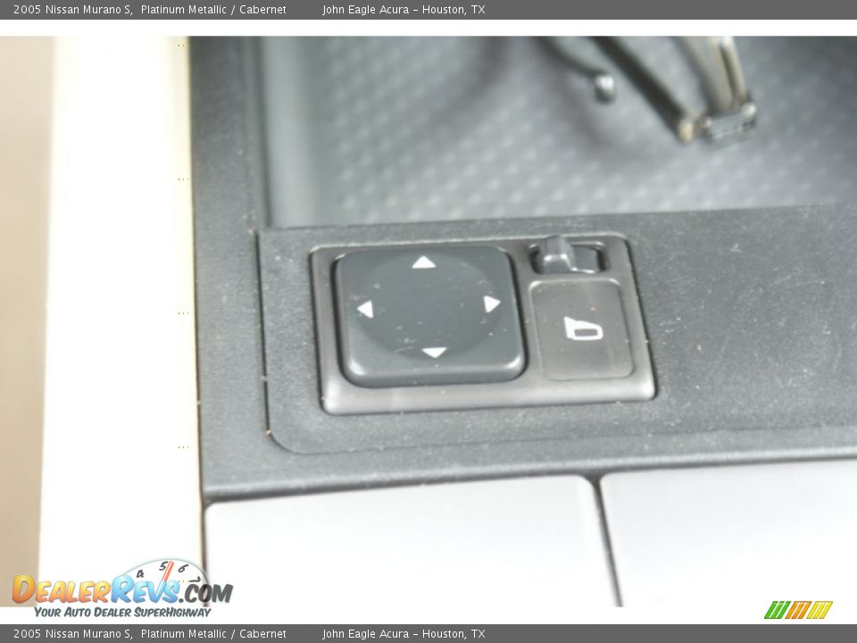 2005 Nissan Murano S Platinum Metallic / Cabernet Photo #35