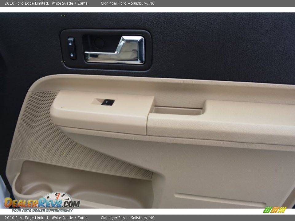 2010 Ford Edge Limited White Suede / Camel Photo #16