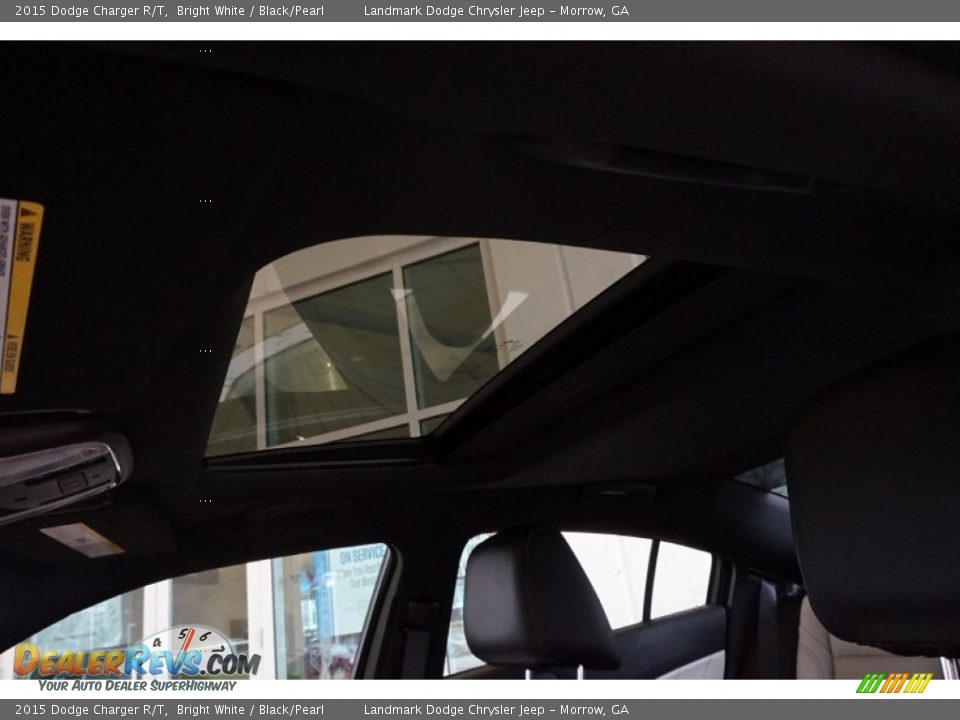 2015 Dodge Charger R/T Bright White / Black/Pearl Photo #7