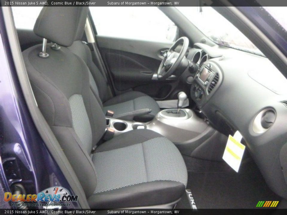 2015 Nissan Juke S AWD Cosmic Blue / Black/Silver Photo #11