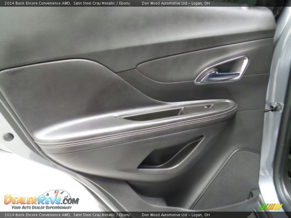 2014 Buick Encore Convenience AWD Satin Steel Gray Metallic / Ebony Photo #16