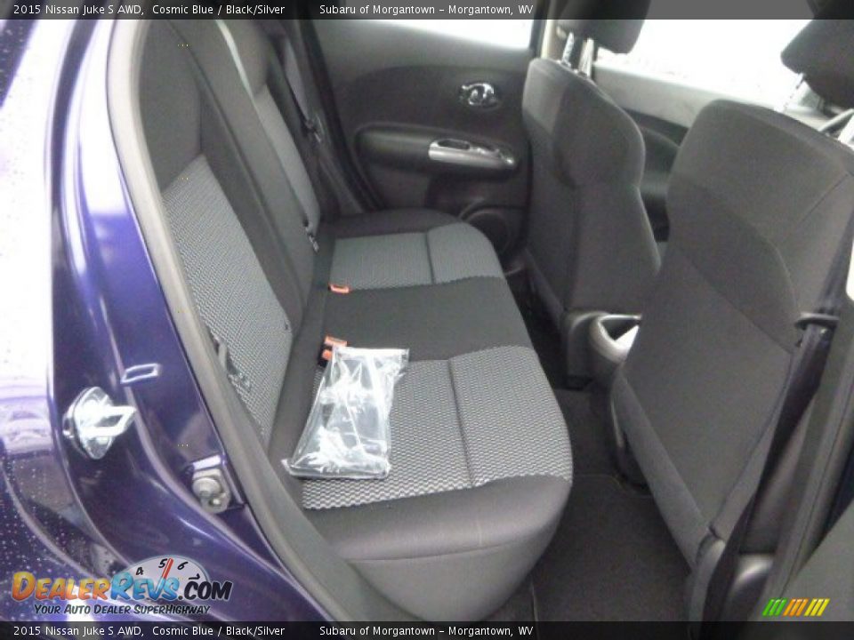 2015 Nissan Juke S AWD Cosmic Blue / Black/Silver Photo #13