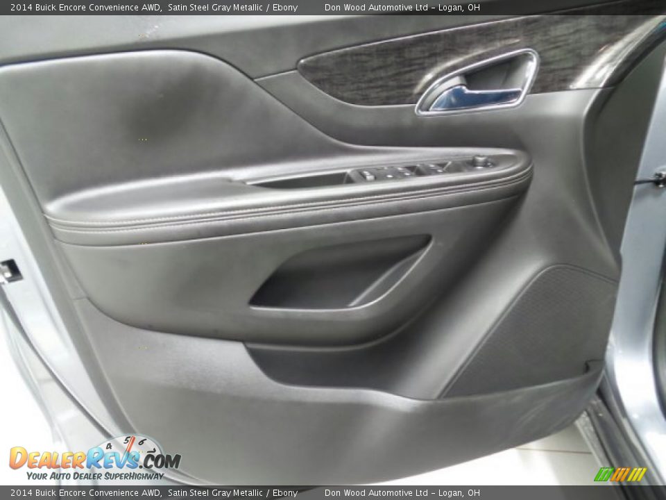 2014 Buick Encore Convenience AWD Satin Steel Gray Metallic / Ebony Photo #18