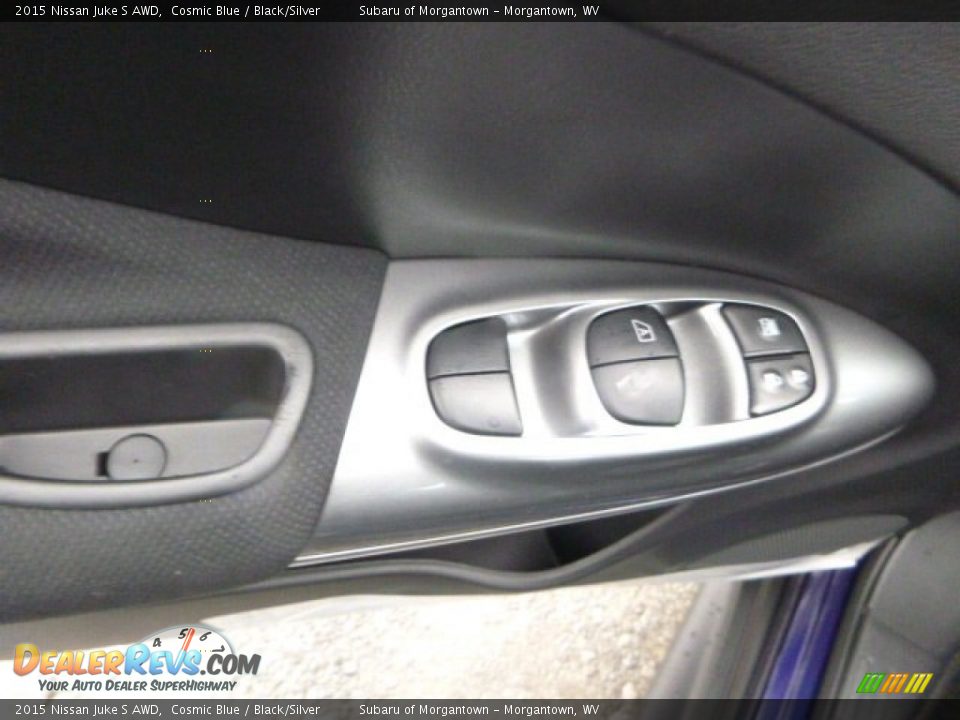 2015 Nissan Juke S AWD Cosmic Blue / Black/Silver Photo #16