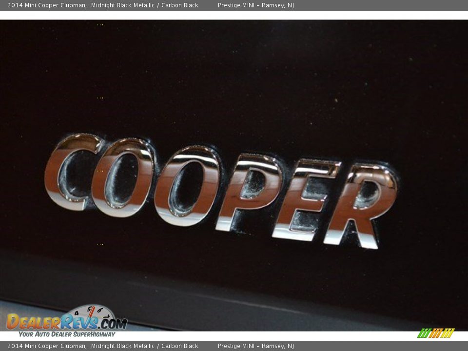 2014 Mini Cooper Clubman Midnight Black Metallic / Carbon Black Photo #18