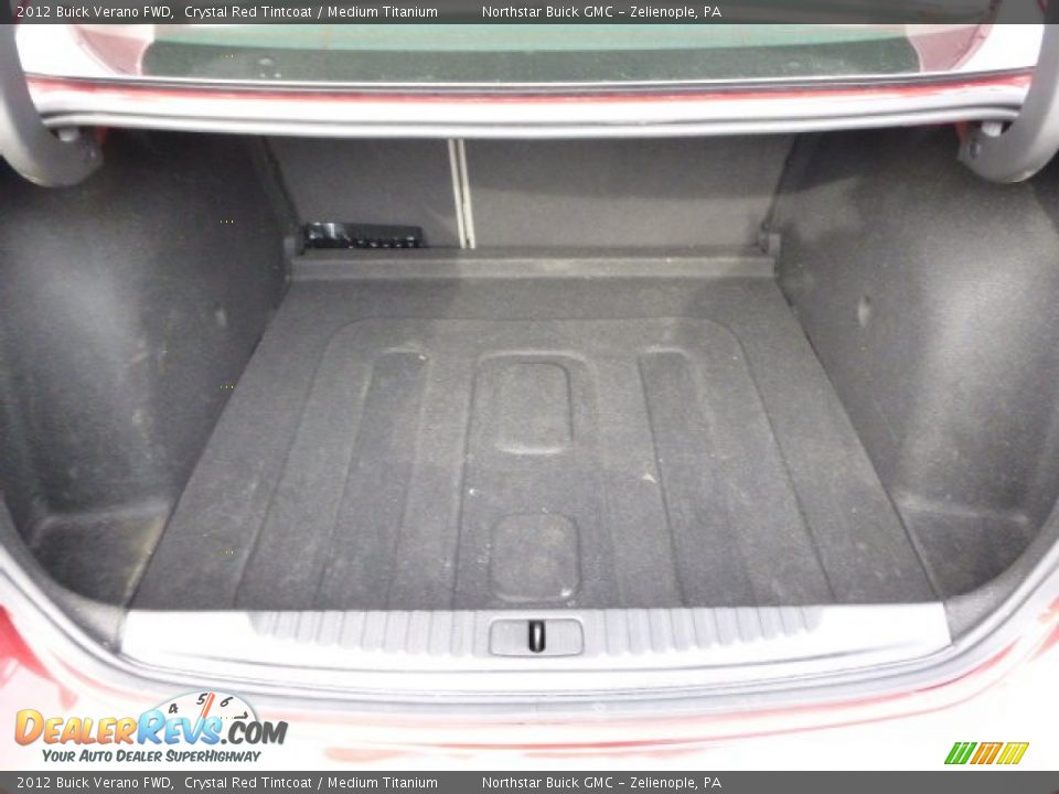 2012 Buick Verano FWD Crystal Red Tintcoat / Medium Titanium Photo #10