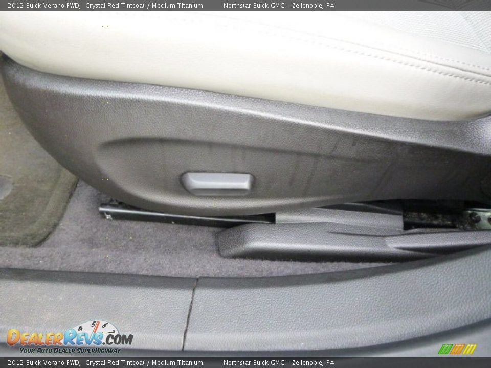 2012 Buick Verano FWD Crystal Red Tintcoat / Medium Titanium Photo #15