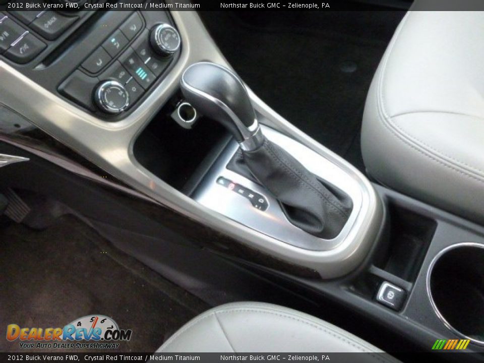 2012 Buick Verano FWD Crystal Red Tintcoat / Medium Titanium Photo #17