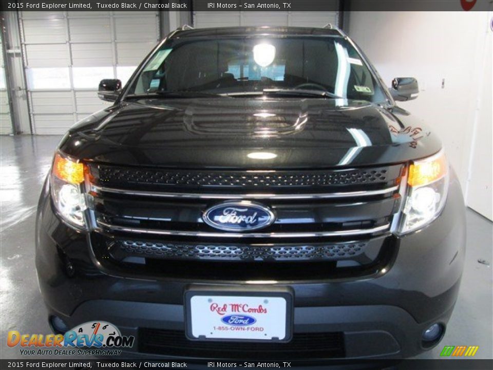 2015 Ford Explorer Limited Tuxedo Black / Charcoal Black Photo #2