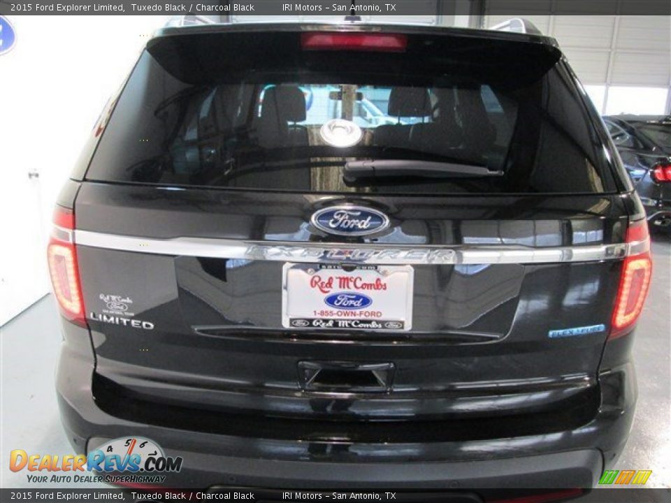 2015 Ford Explorer Limited Tuxedo Black / Charcoal Black Photo #5