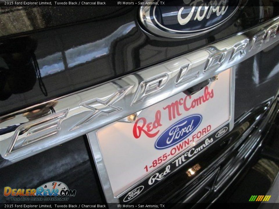 2015 Ford Explorer Limited Tuxedo Black / Charcoal Black Photo #6