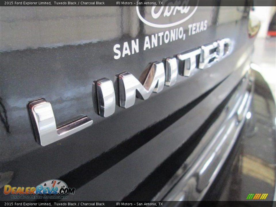 2015 Ford Explorer Limited Tuxedo Black / Charcoal Black Photo #7