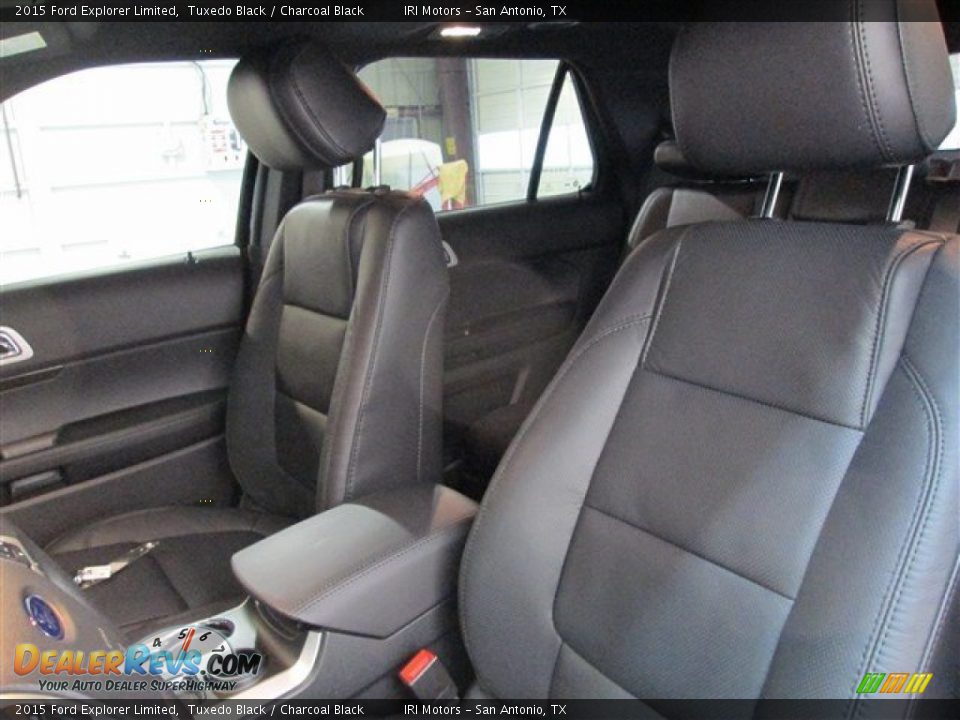 2015 Ford Explorer Limited Tuxedo Black / Charcoal Black Photo #9