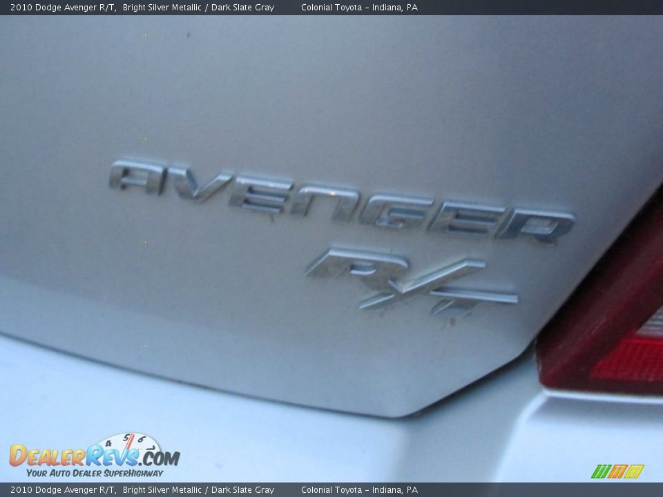 2010 Dodge Avenger R/T Bright Silver Metallic / Dark Slate Gray Photo #6