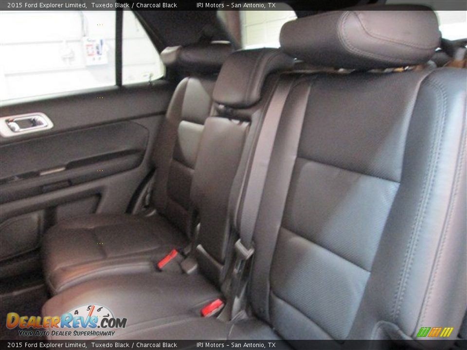 2015 Ford Explorer Limited Tuxedo Black / Charcoal Black Photo #10
