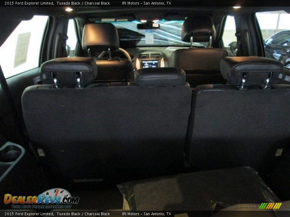 2015 Ford Explorer Limited Tuxedo Black / Charcoal Black Photo #13