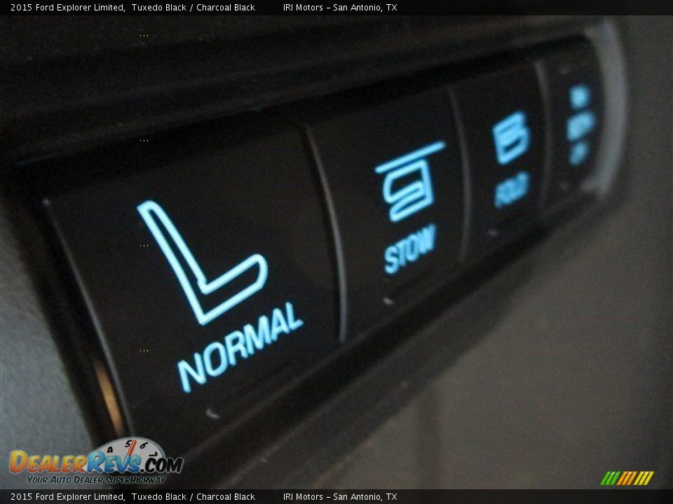 2015 Ford Explorer Limited Tuxedo Black / Charcoal Black Photo #14