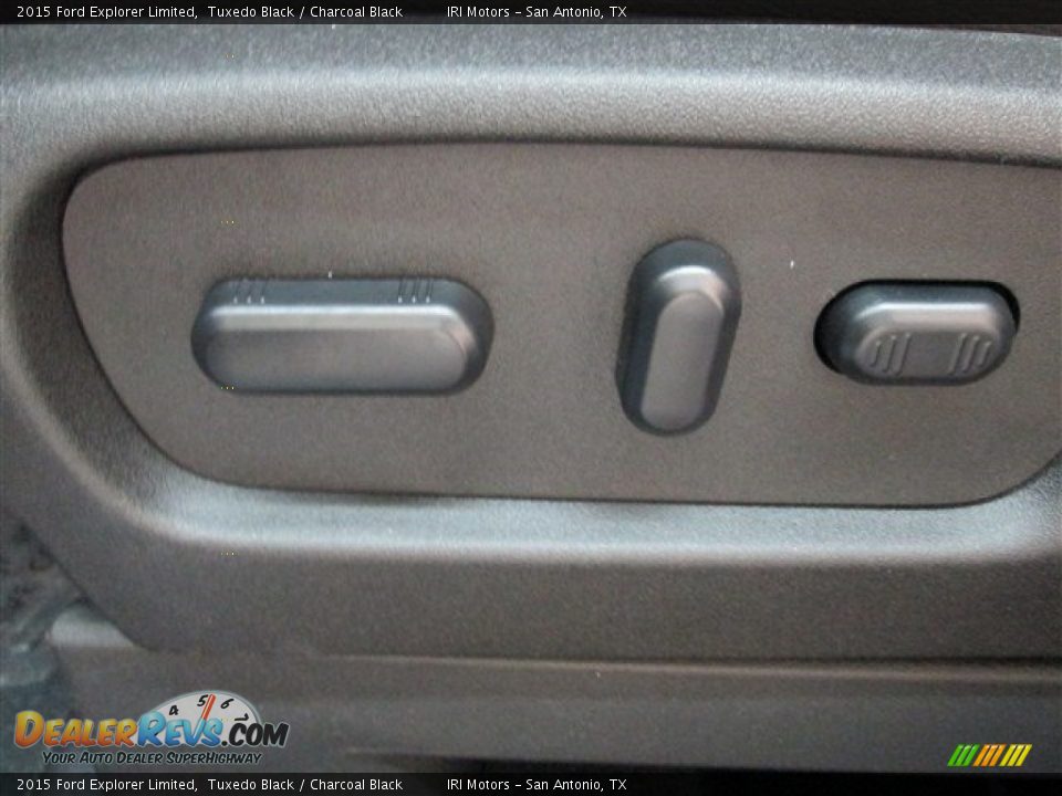 2015 Ford Explorer Limited Tuxedo Black / Charcoal Black Photo #18