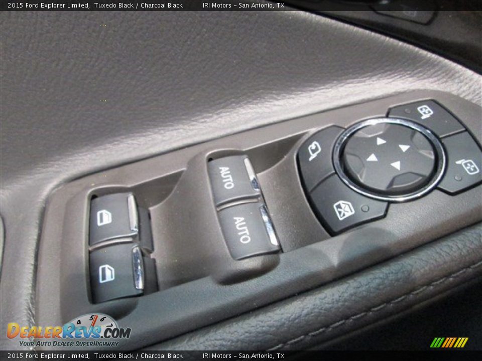 2015 Ford Explorer Limited Tuxedo Black / Charcoal Black Photo #24