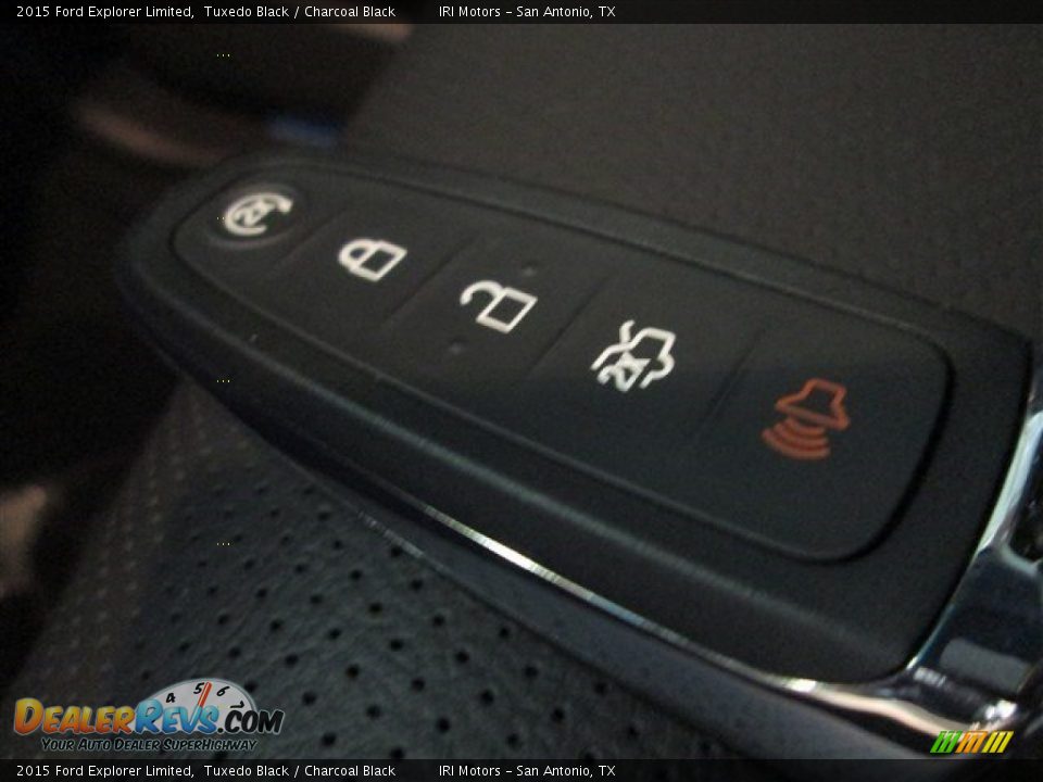 2015 Ford Explorer Limited Tuxedo Black / Charcoal Black Photo #26