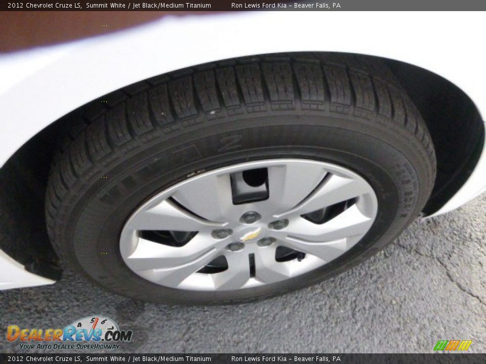 2012 Chevrolet Cruze LS Summit White / Jet Black/Medium Titanium Photo #8