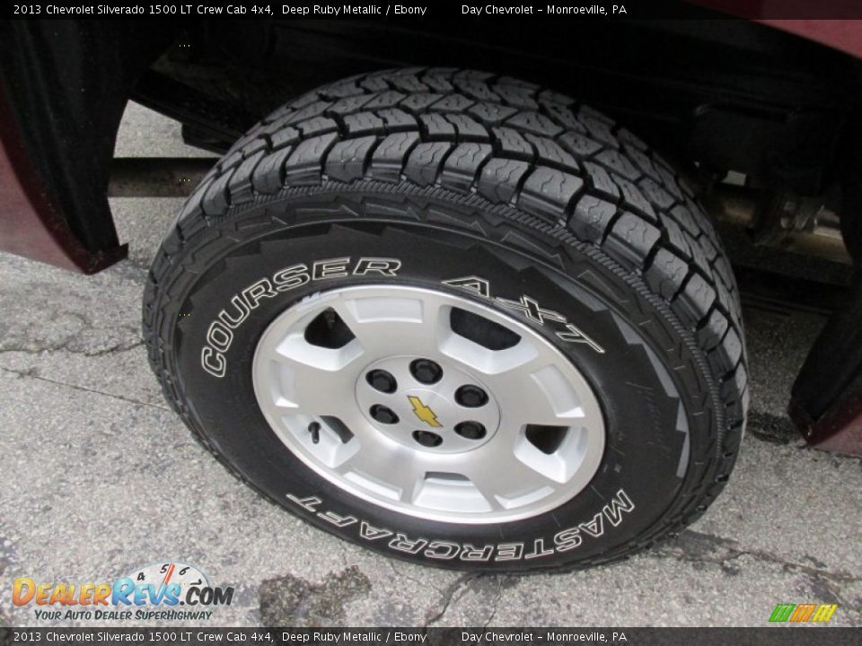 2013 Chevrolet Silverado 1500 LT Crew Cab 4x4 Deep Ruby Metallic / Ebony Photo #3