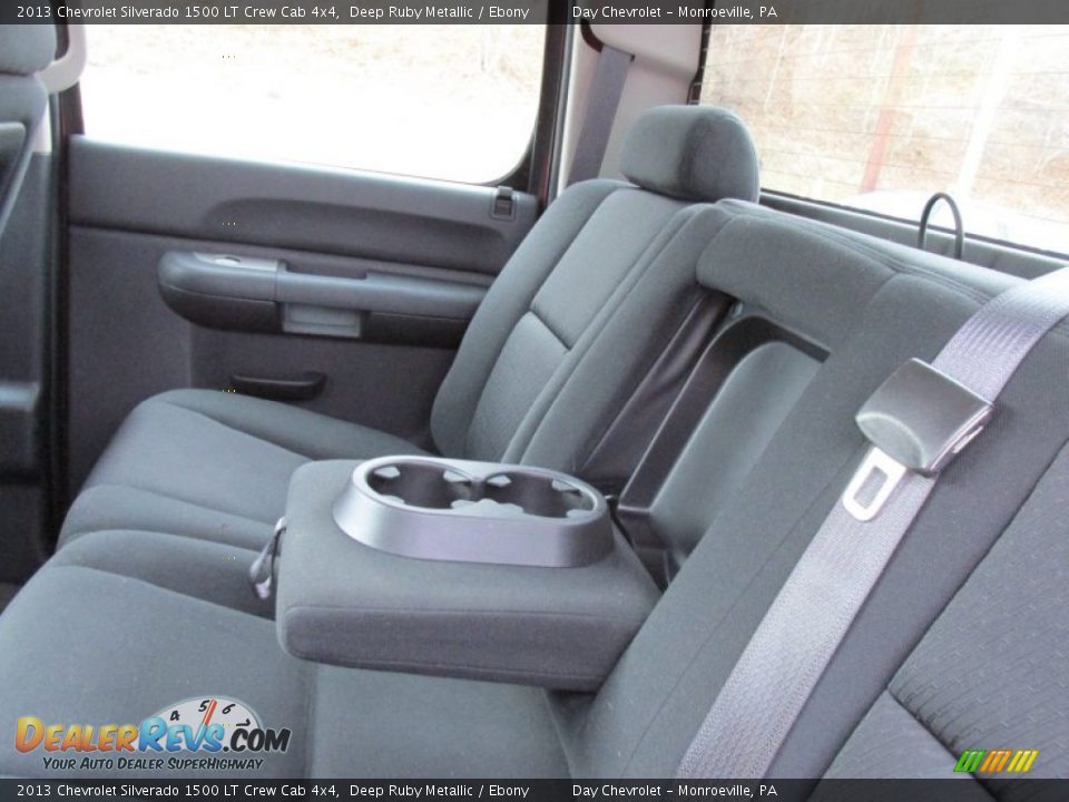 2013 Chevrolet Silverado 1500 LT Crew Cab 4x4 Deep Ruby Metallic / Ebony Photo #21