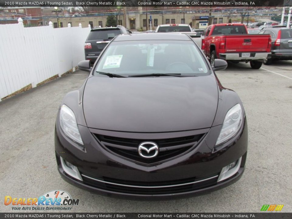 2010 Mazda MAZDA6 i Touring Sedan Black Cherry Metallic / Black Photo #8