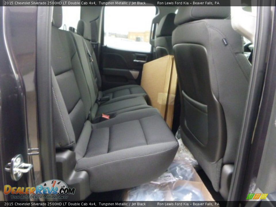 2015 Chevrolet Silverado 2500HD LT Double Cab 4x4 Tungsten Metallic / Jet Black Photo #12