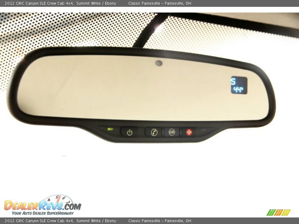 2012 GMC Canyon SLE Crew Cab 4x4 Summit White / Ebony Photo #8