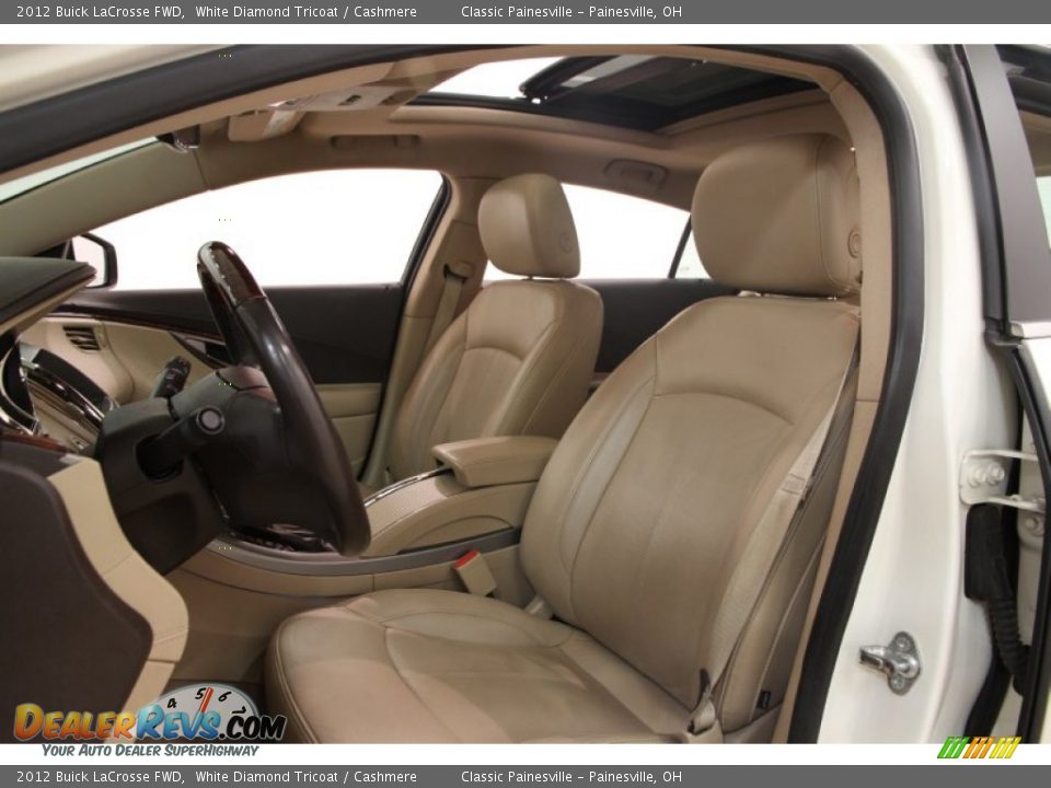2012 Buick LaCrosse FWD White Diamond Tricoat / Cashmere Photo #5