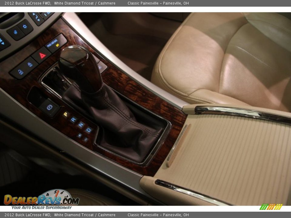 2012 Buick LaCrosse FWD White Diamond Tricoat / Cashmere Photo #8