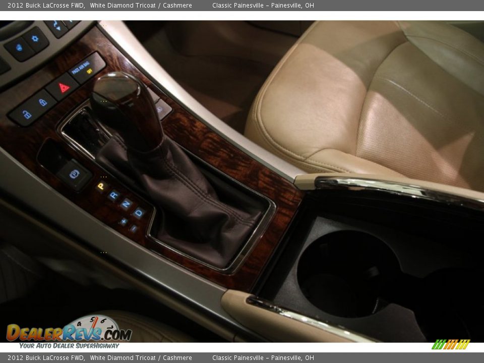 2012 Buick LaCrosse FWD White Diamond Tricoat / Cashmere Photo #9