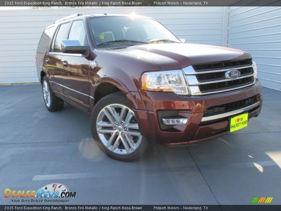 2015 Ford Expedition King Ranch Bronze Fire Metallic / King Ranch Mesa Brown Photo #2