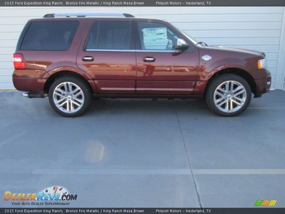 Bronze Fire Metallic 2015 Ford Expedition King Ranch Photo #3