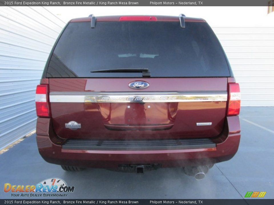 2015 Ford Expedition King Ranch Bronze Fire Metallic / King Ranch Mesa Brown Photo #5