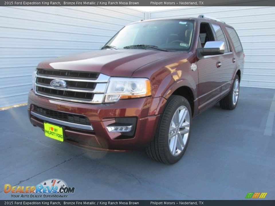 2015 Ford Expedition King Ranch Bronze Fire Metallic / King Ranch Mesa Brown Photo #7