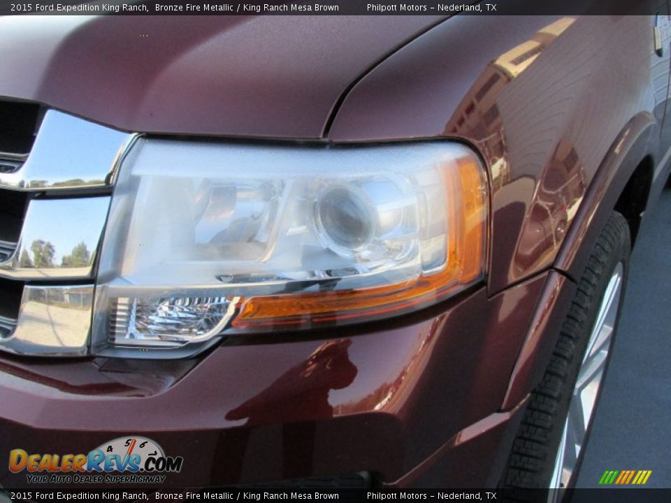 2015 Ford Expedition King Ranch Bronze Fire Metallic / King Ranch Mesa Brown Photo #9