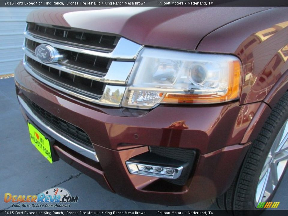 2015 Ford Expedition King Ranch Bronze Fire Metallic / King Ranch Mesa Brown Photo #10